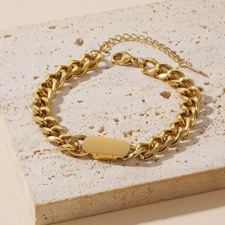 Statement Link Bracelet