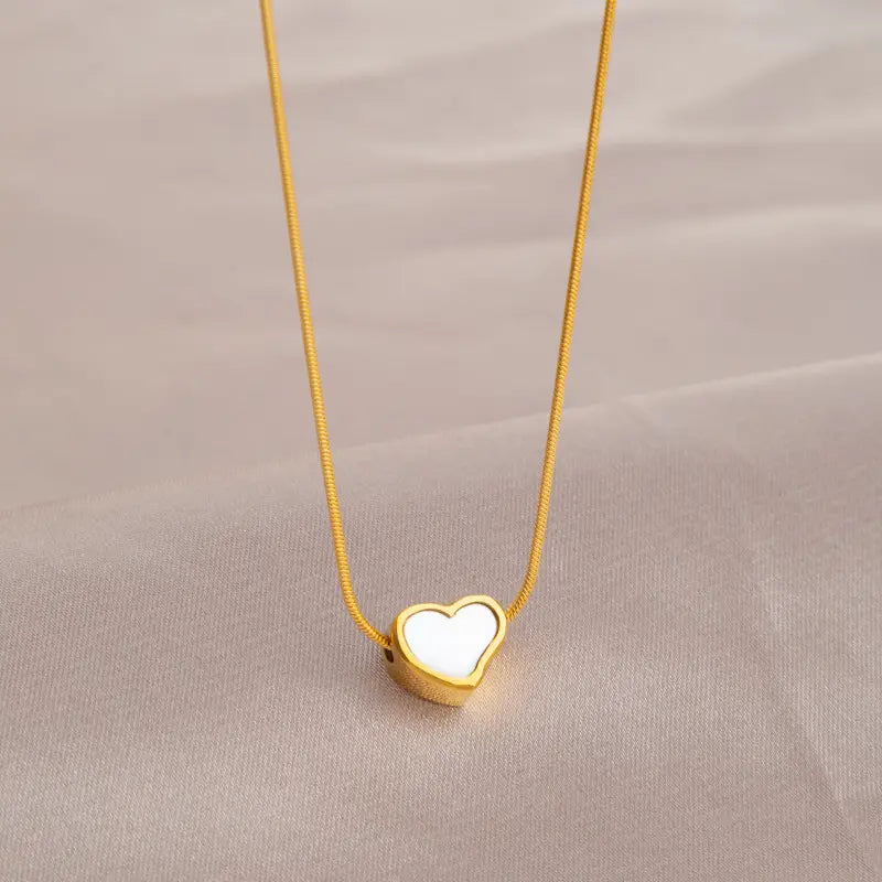 Ivory Heart Pendant