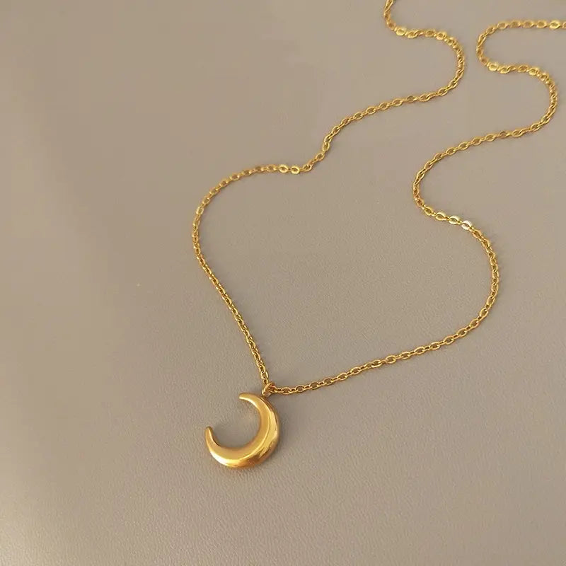 Golden Moon Pendant