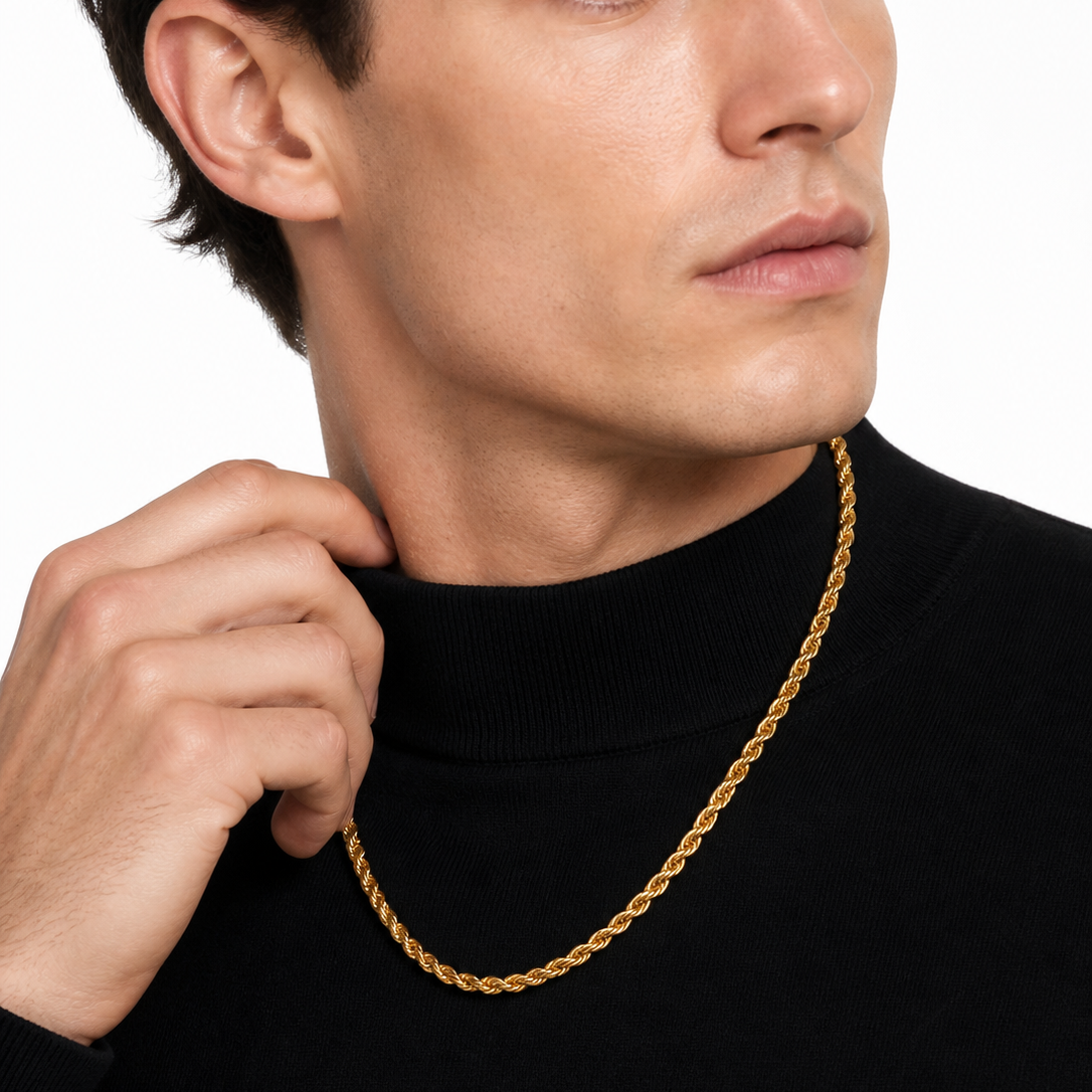 Signature Twisted Rope Chain