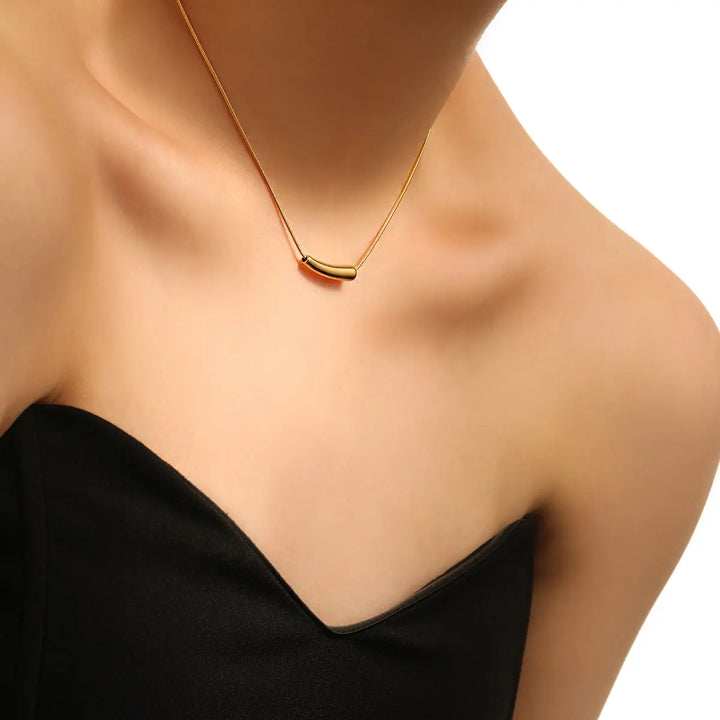 Golden Arc Pendant