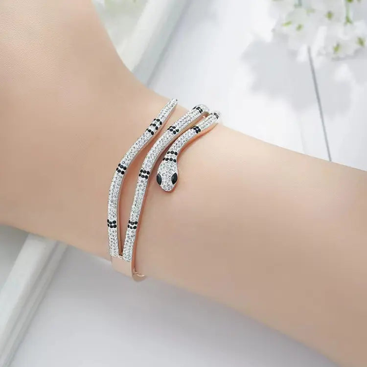 Studded Serpentine Bracelet
