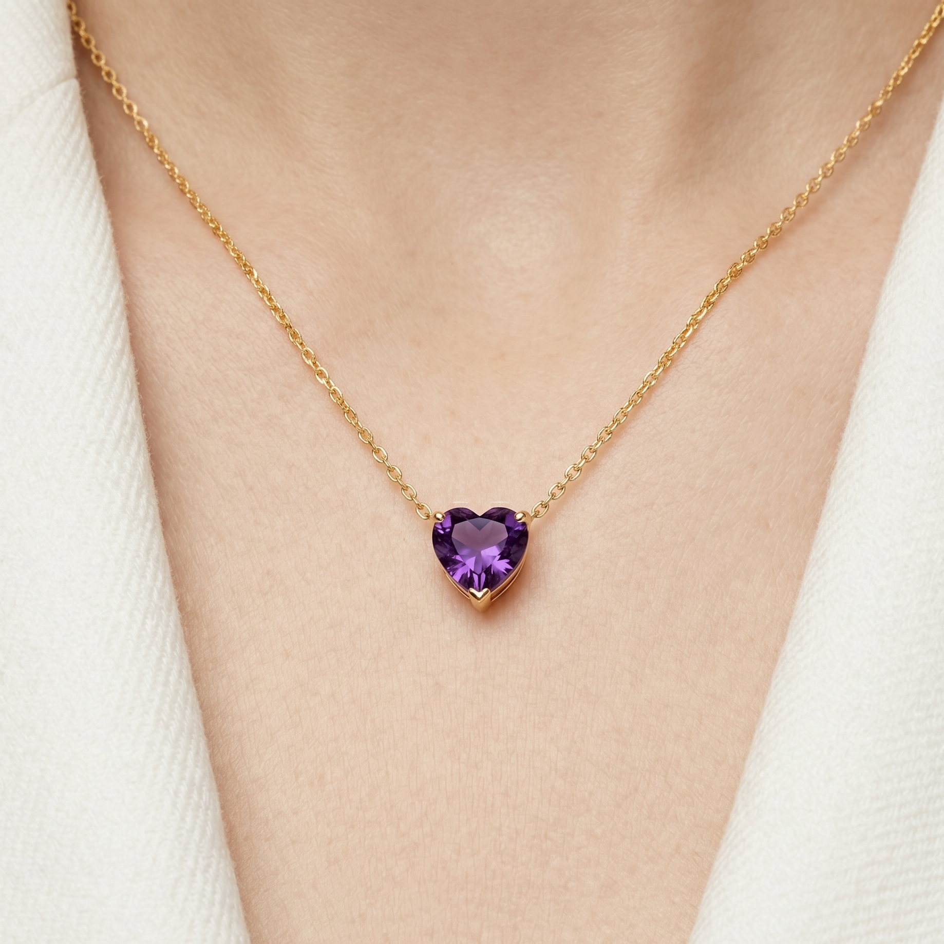 Violet Love Pendant