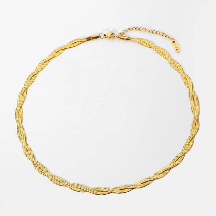 Twisted Snakechain Necklace