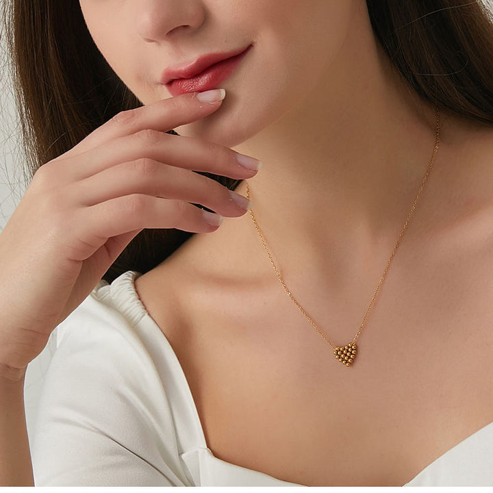 Bubble Heart Pendant