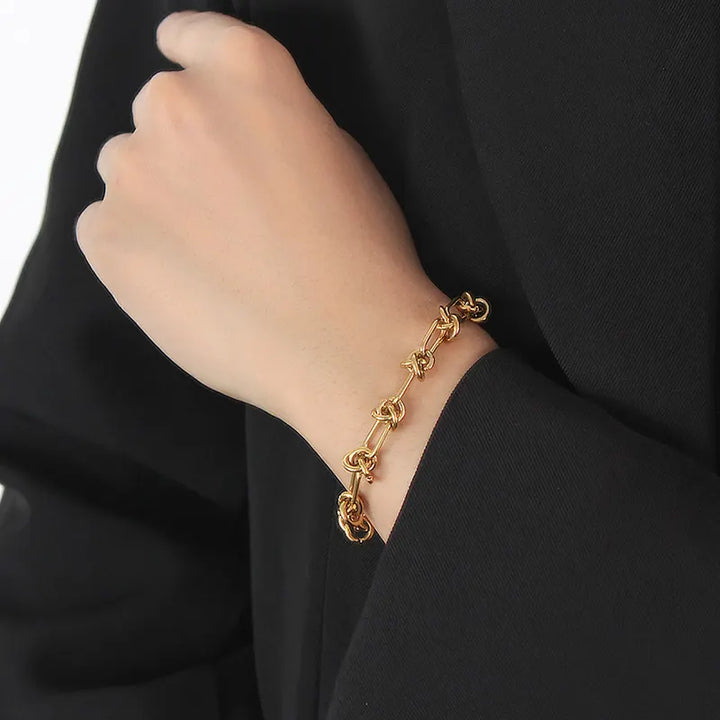 Golden Knot Bracelet