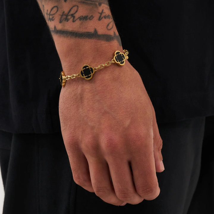 BLACK CLOVER LUXE BRACELET