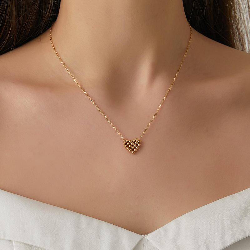 Bubble Heart Pendant
