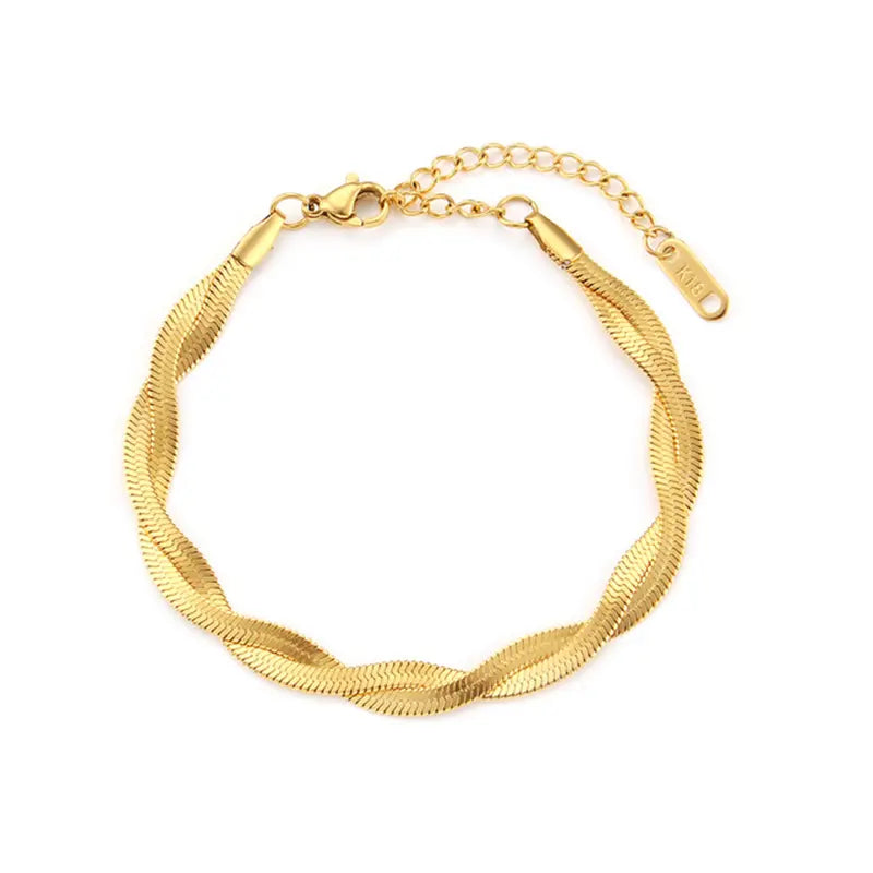 Twisted Snakechain Bracelet