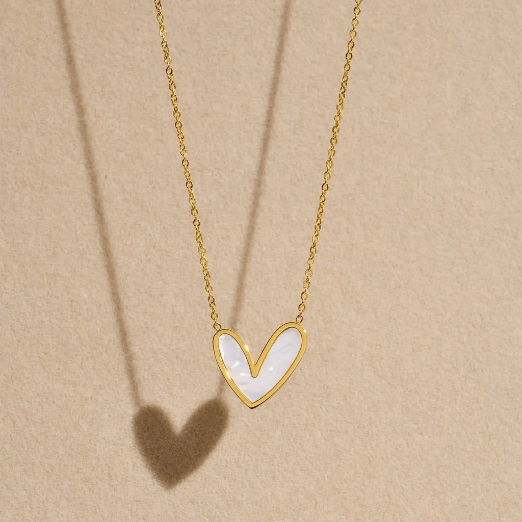 Asymmetric Heart Pendant