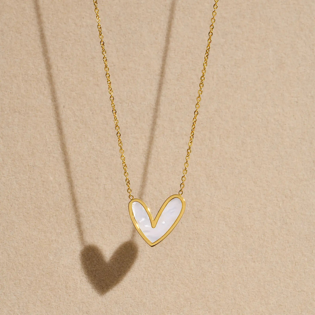 Asymmetric Heart Pendant