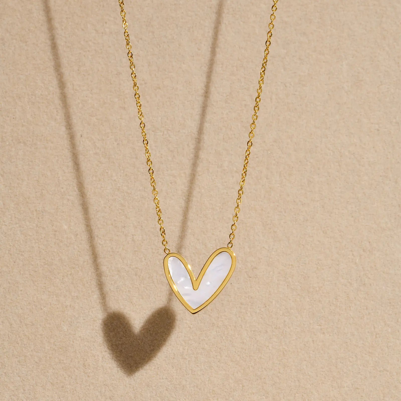 Asymmetric Heart Pendant