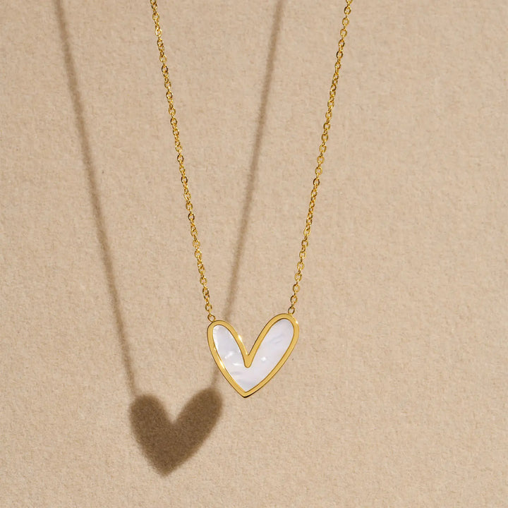 Asymmetric Heart Pendant