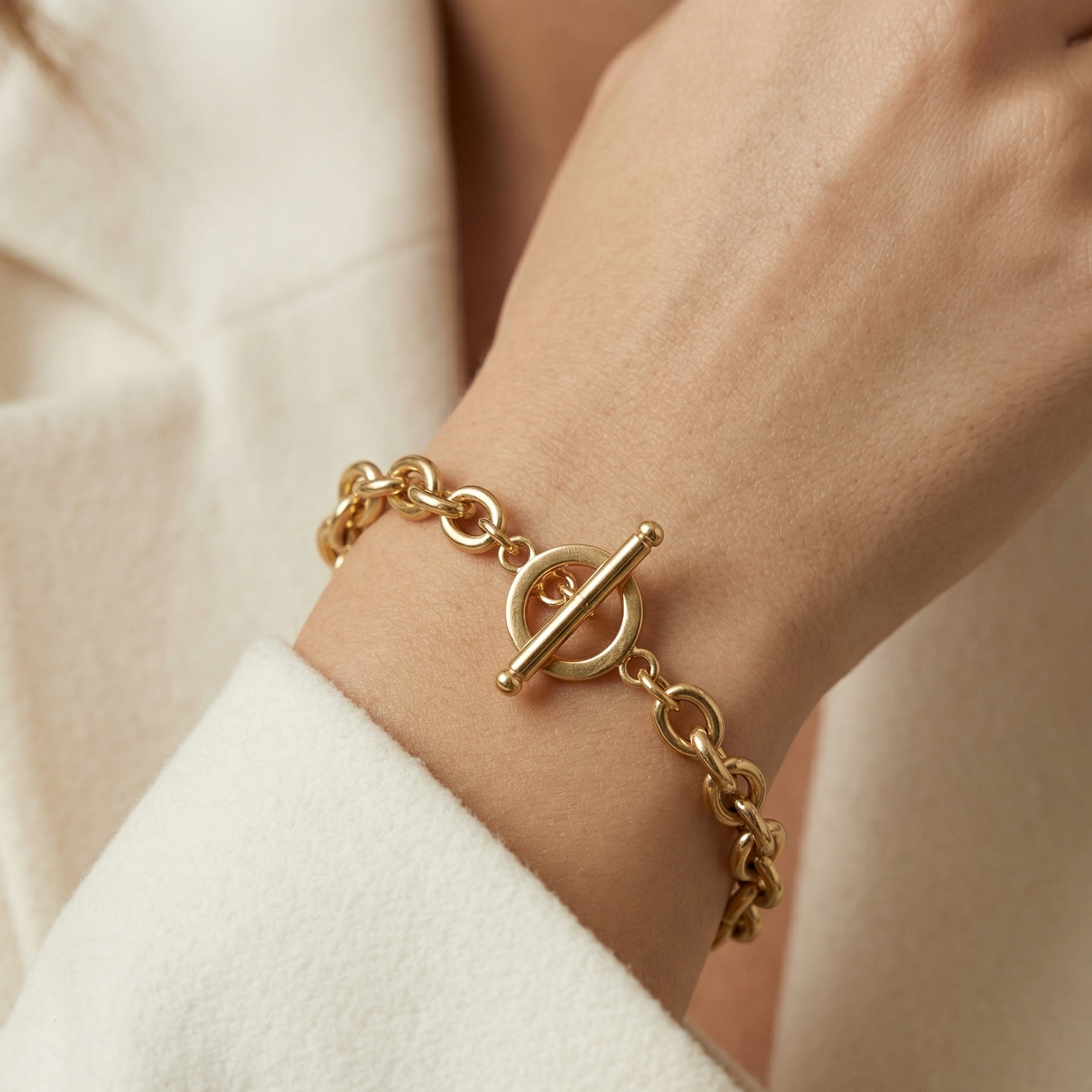 Toggle Charm Bracelet
