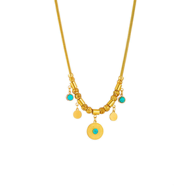 Turquoise Charms Pendant