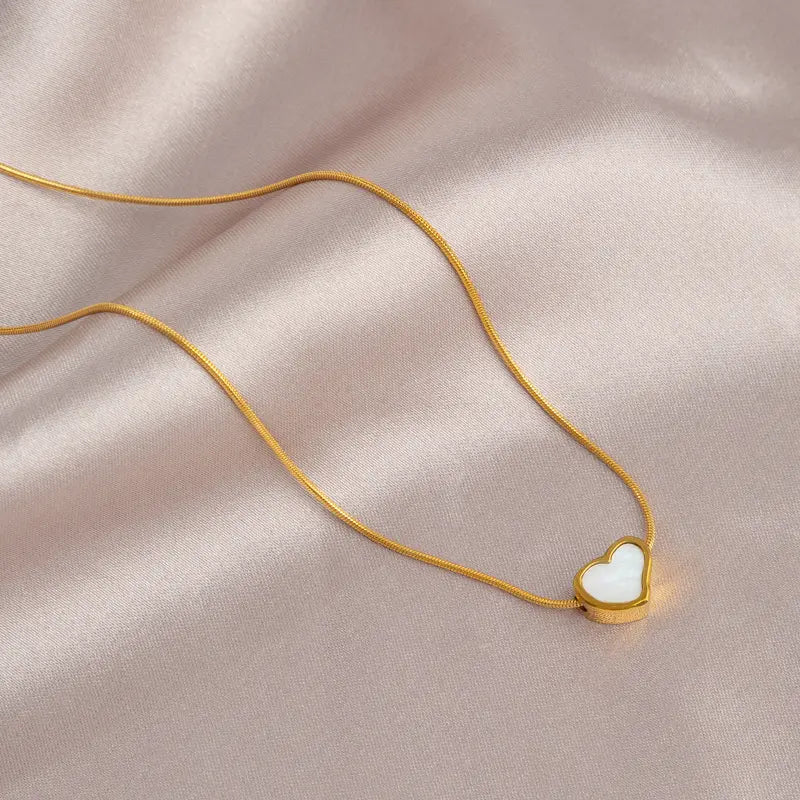 Ivory Heart Pendant