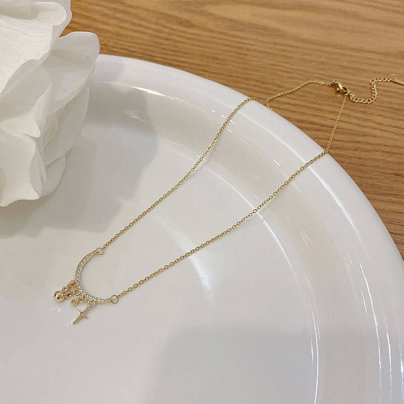 Crescent Charm Necklace