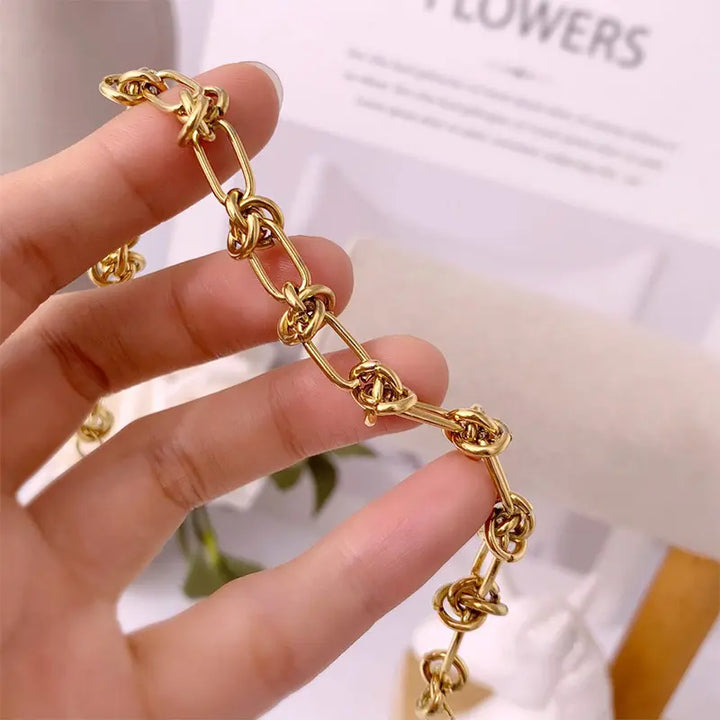 Golden Knot Bracelet