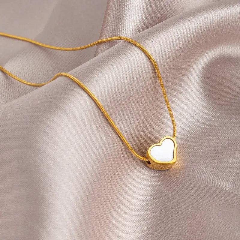 Ivory Heart Pendant