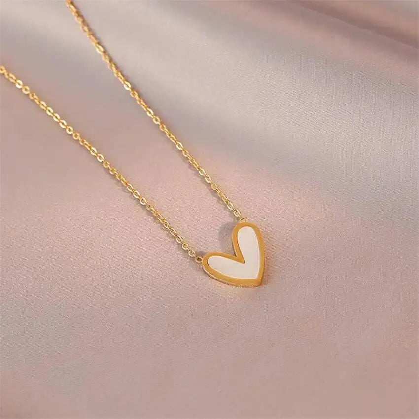 Asymmetric Heart Pendant