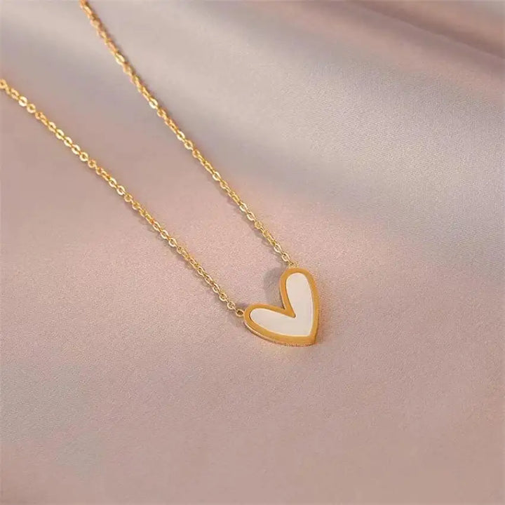 Asymmetric Heart Pendant
