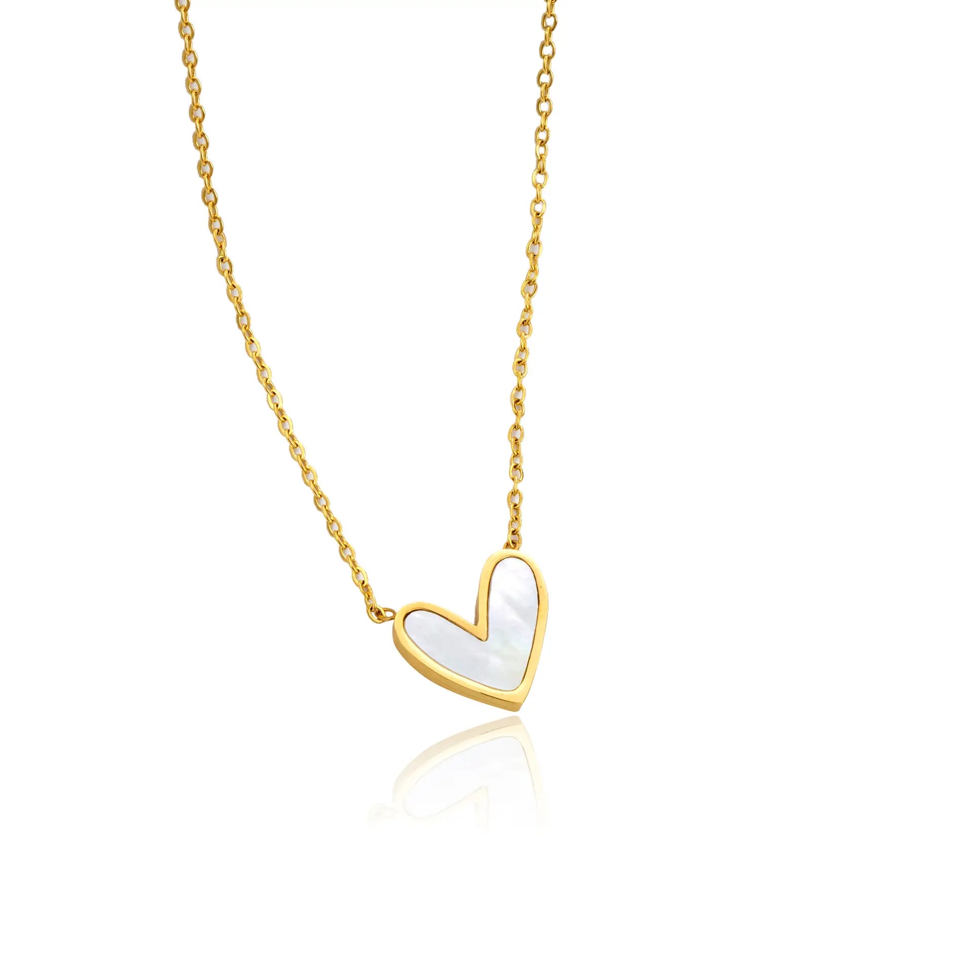 Asymmetric Heart Pendant