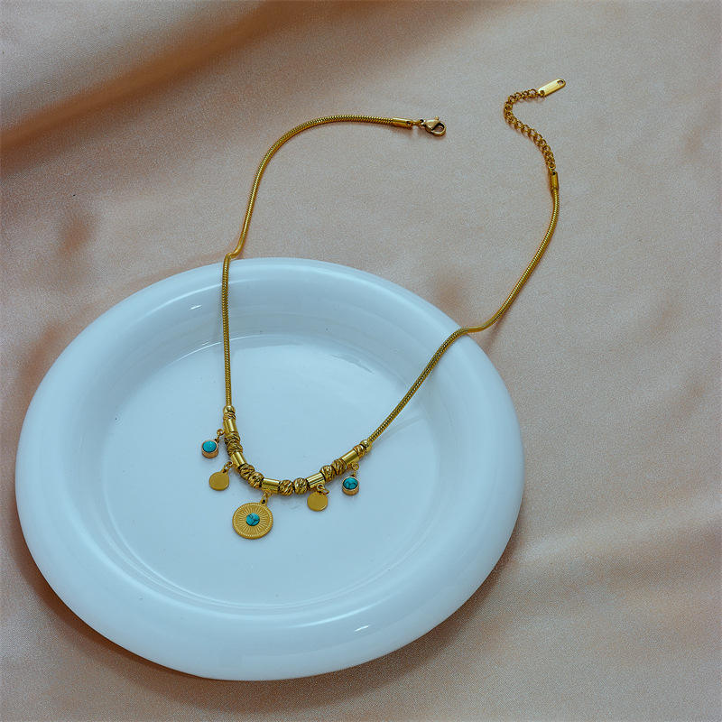 Turquoise Charms Pendant