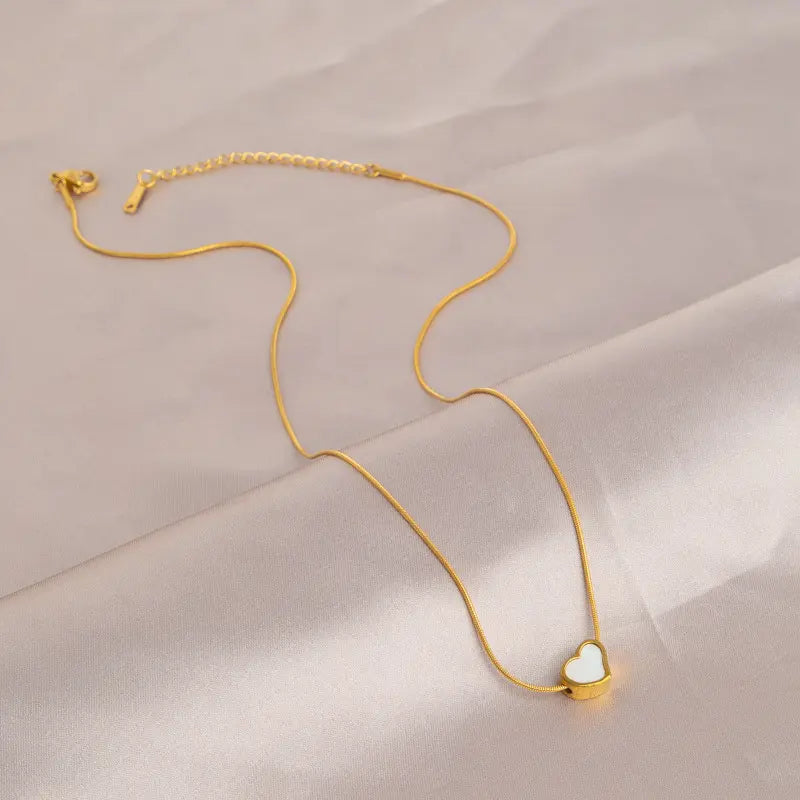 Ivory Heart Pendant