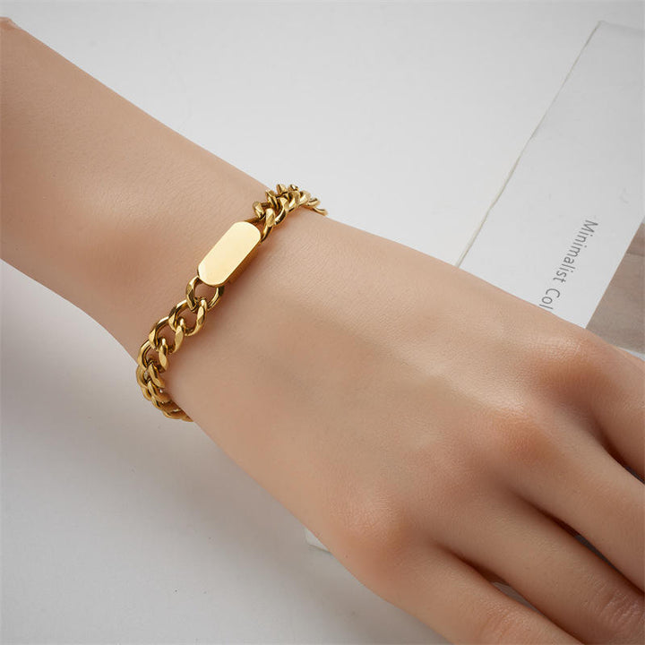 Statement Link Bracelet