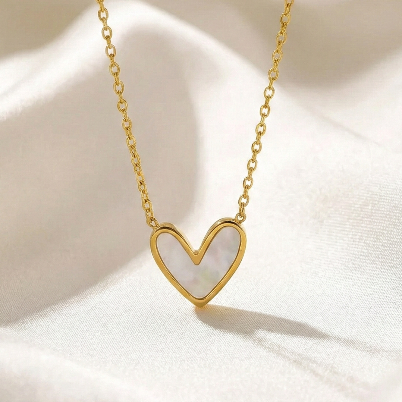 Asymmetric Heart Pendant