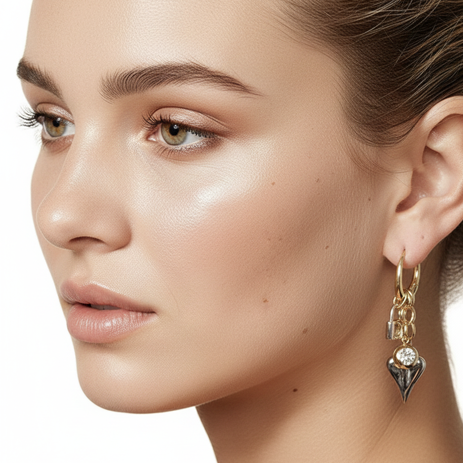 Unlock My Heart Earrings