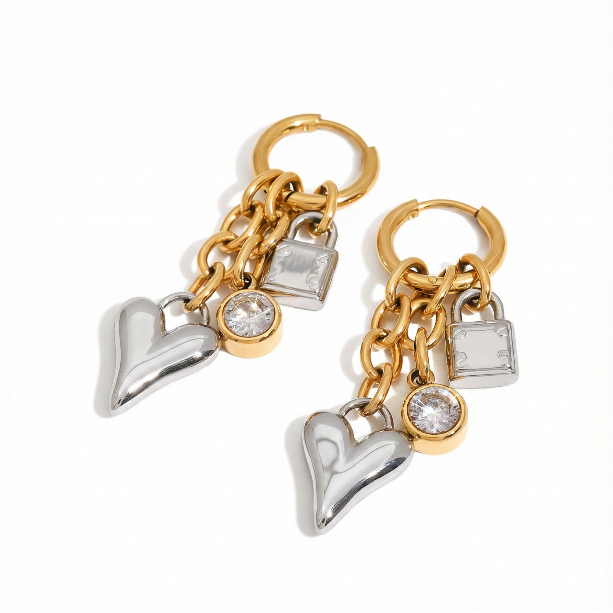 Unlock My Heart Earrings