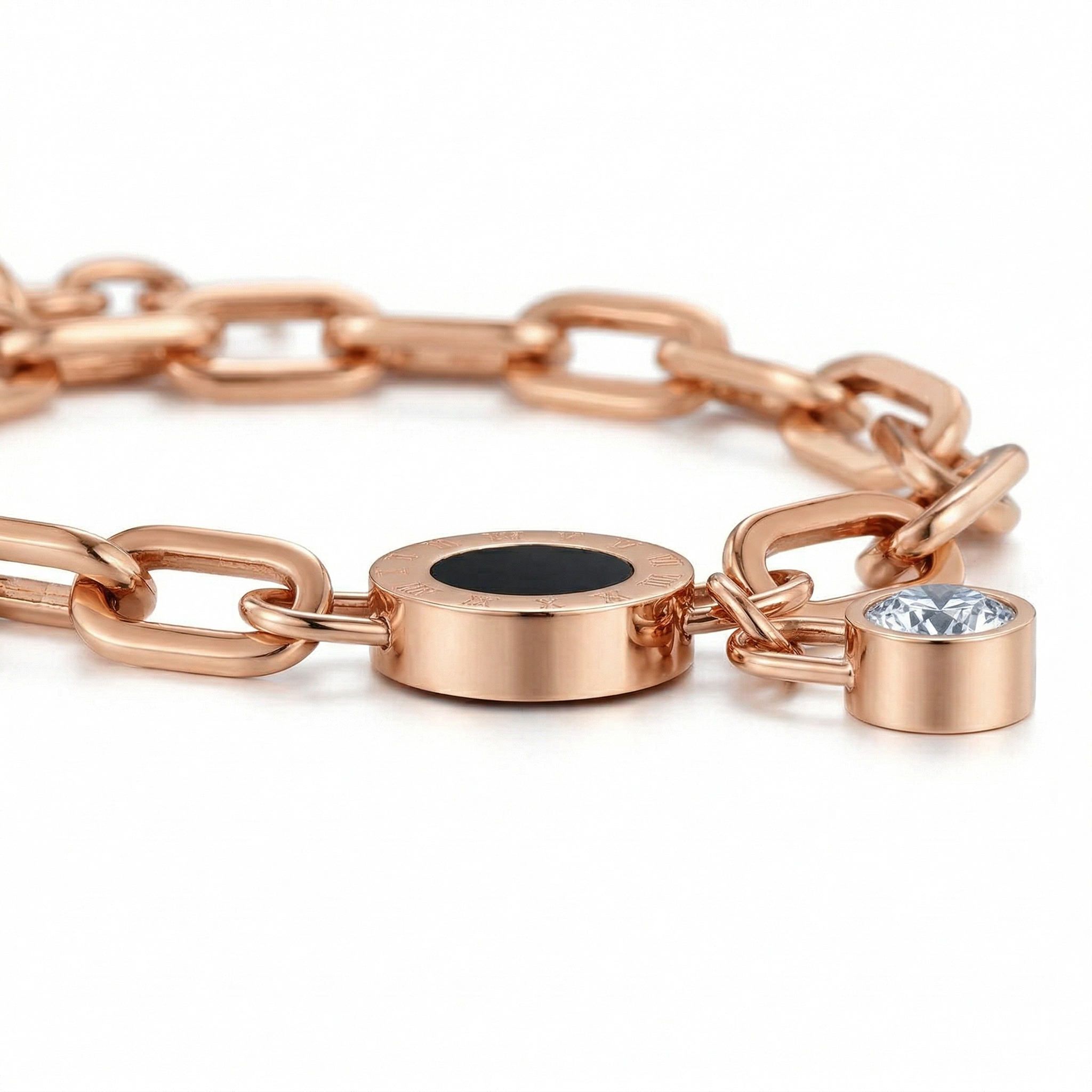 Roman Link Bracelet
