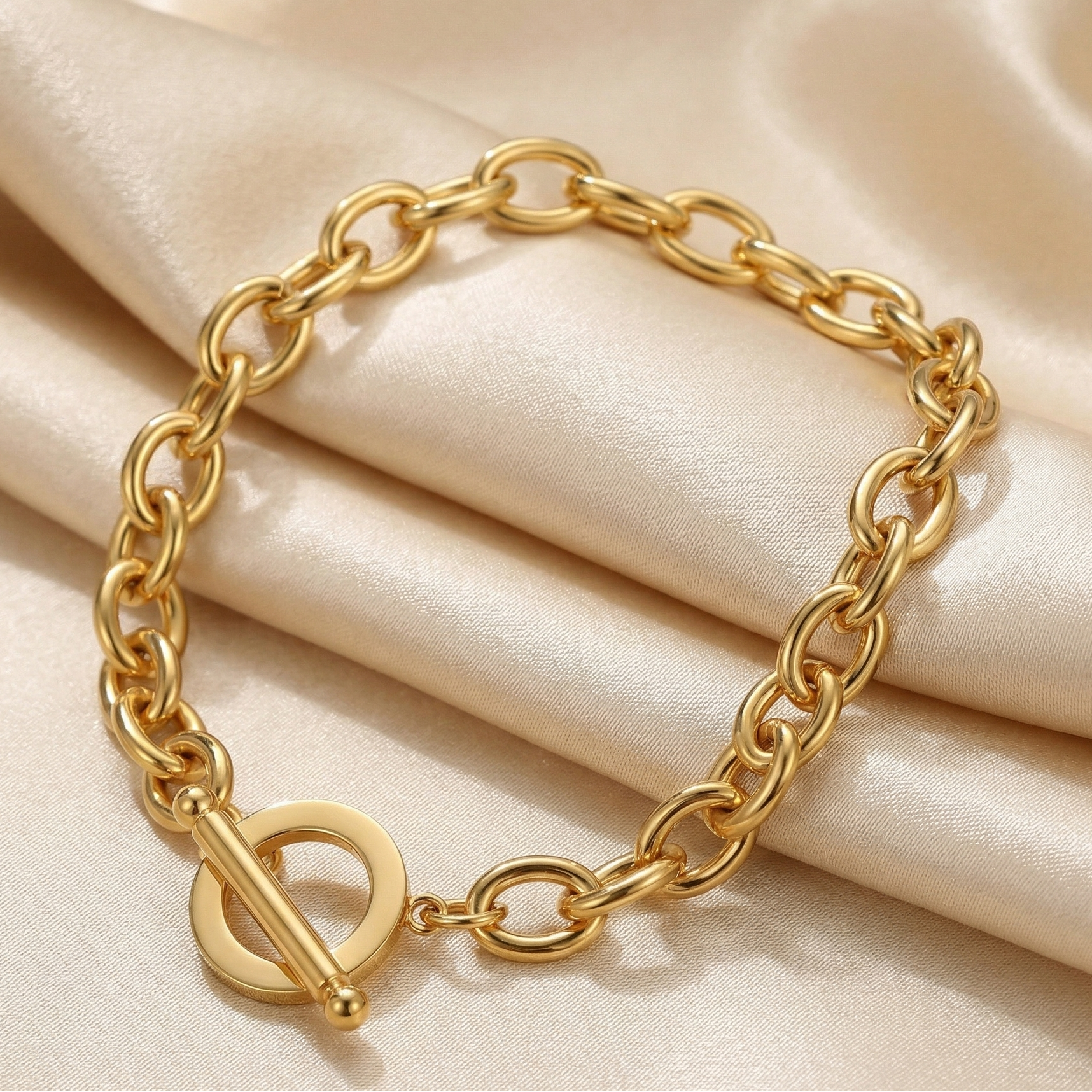Toggle Charm Bracelet