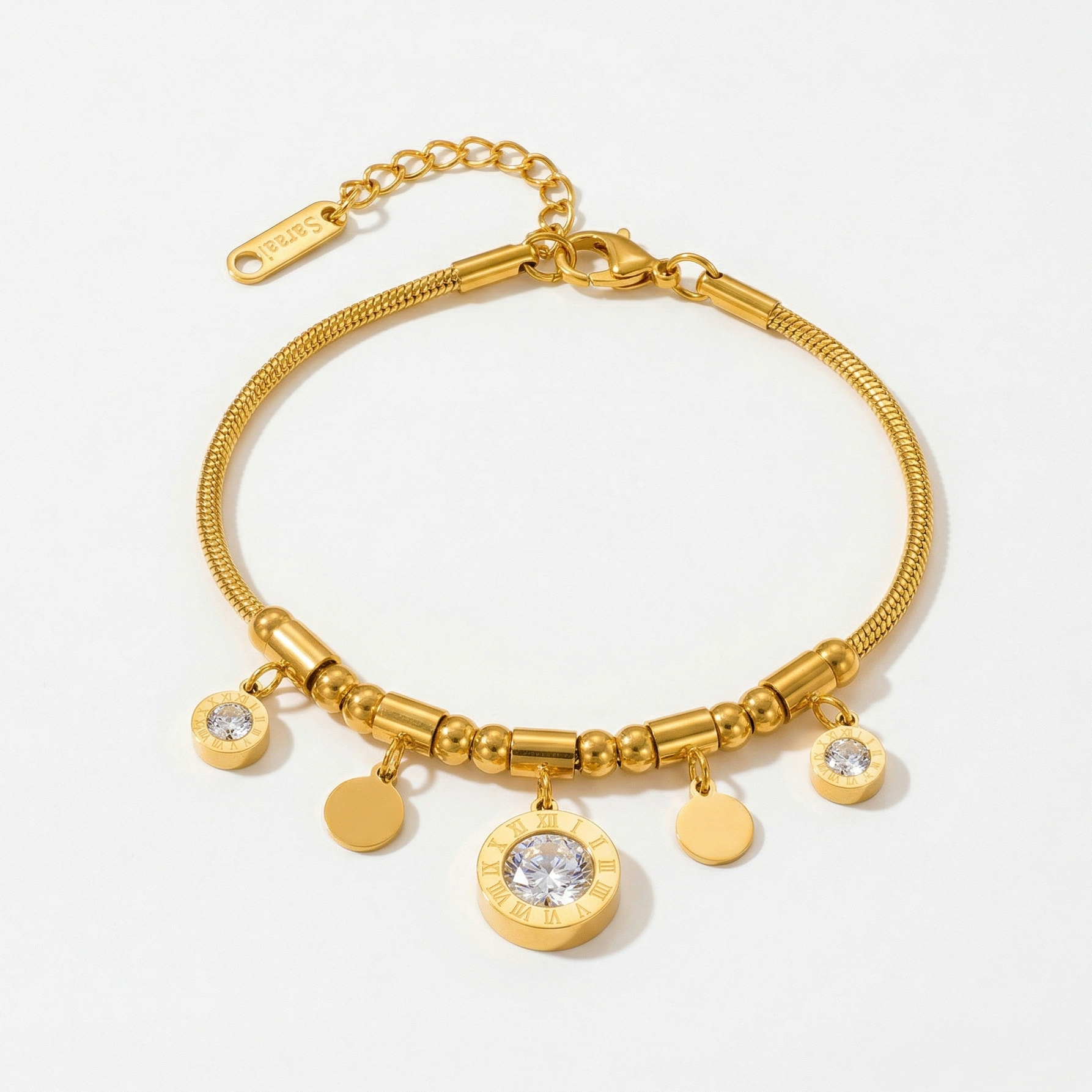 Roman Star Bracelet