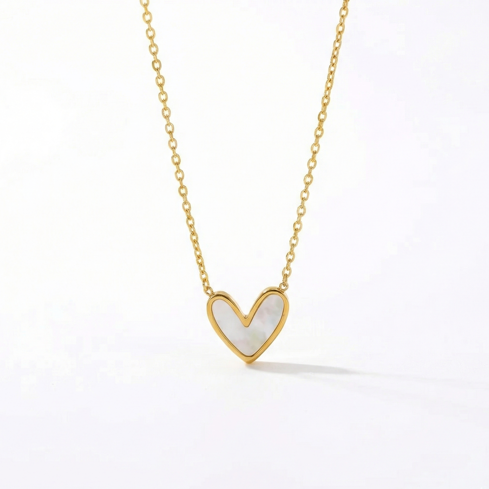 Asymmetric Heart Pendant