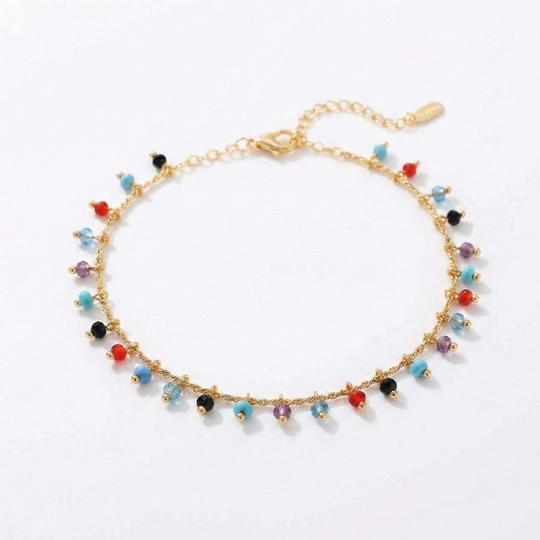 Prism Beads Anklet