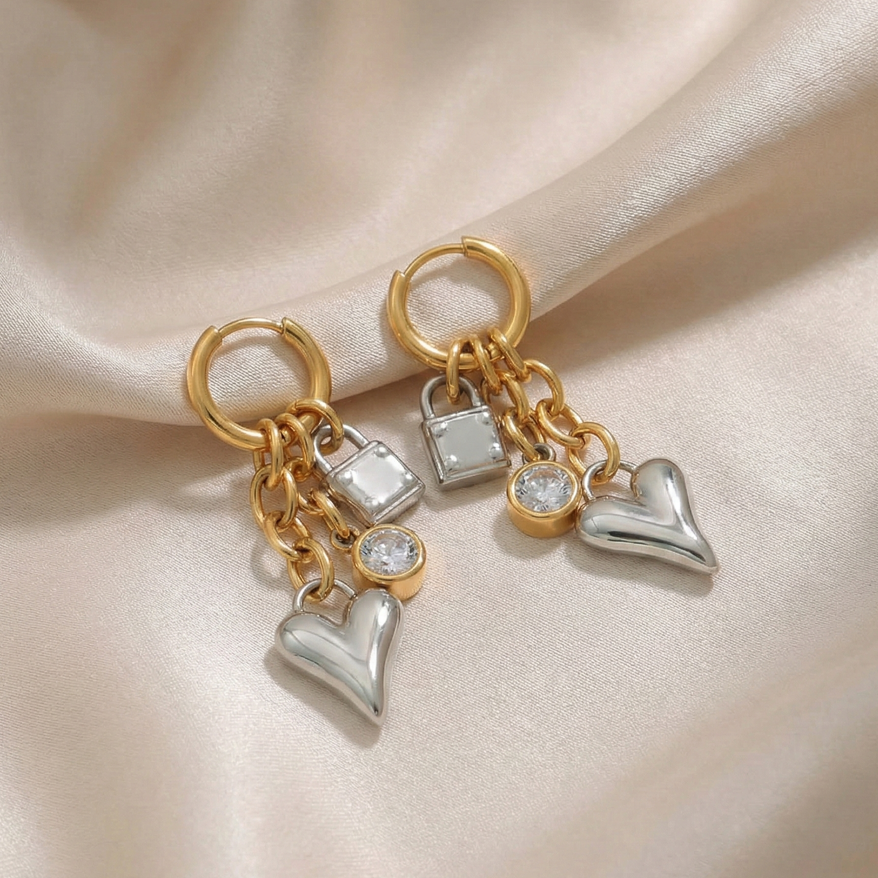 Unlock My Heart Earrings