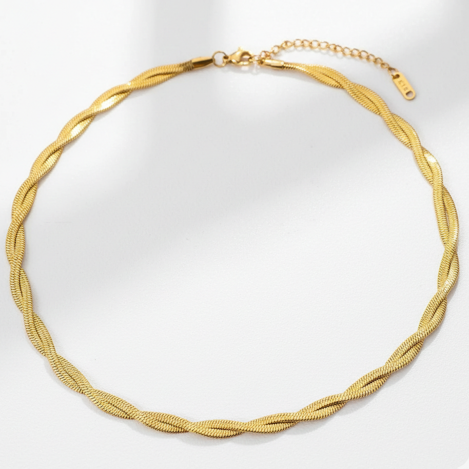 Twisted Snakechain Necklace