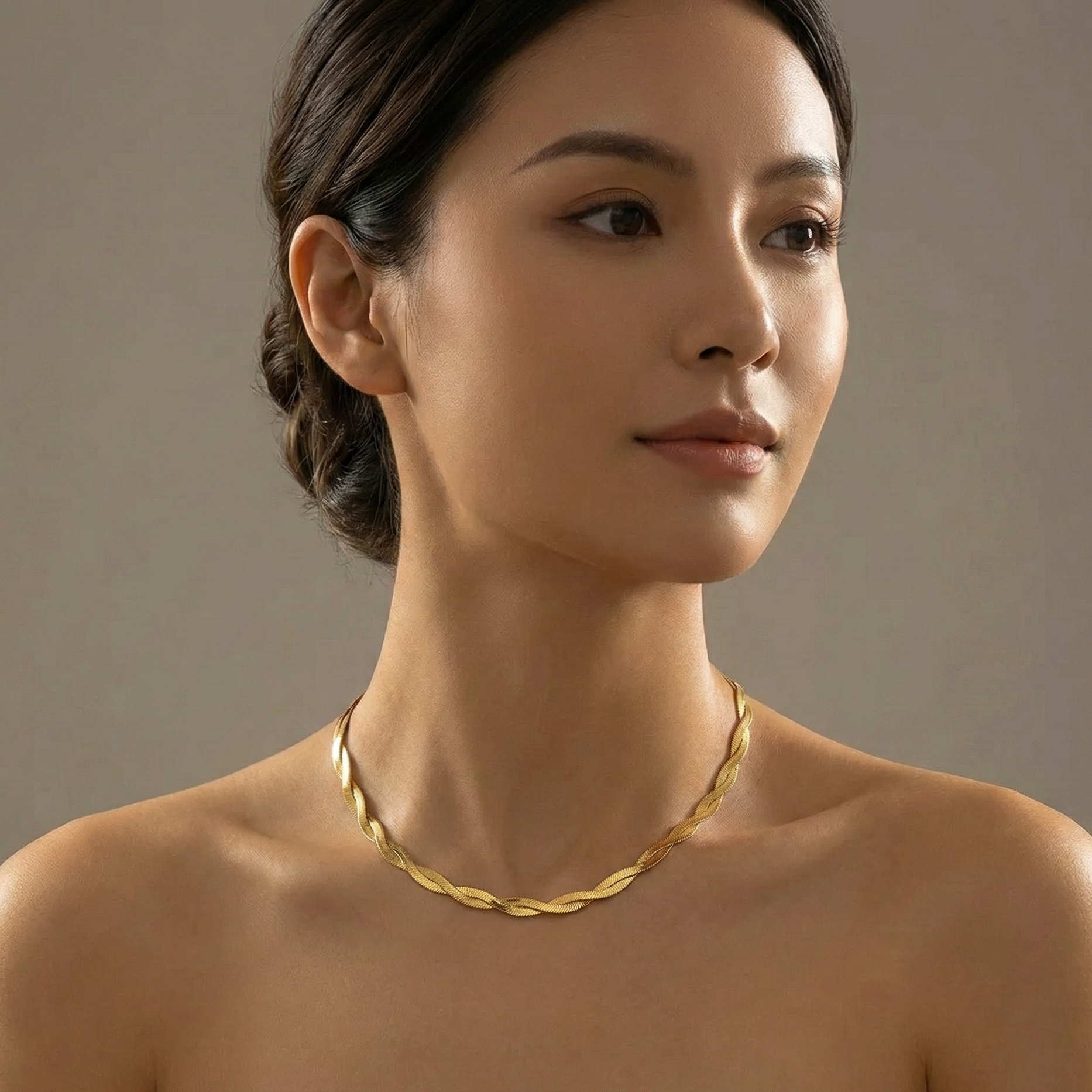 Twisted Snakechain Necklace