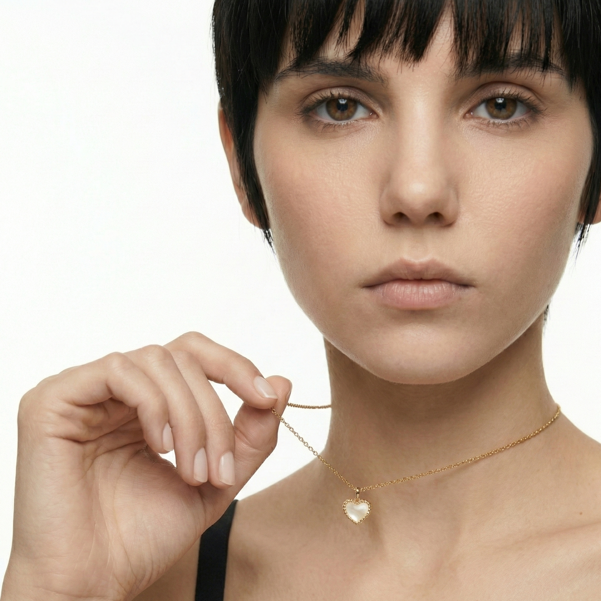 Holographic Heart Pendant