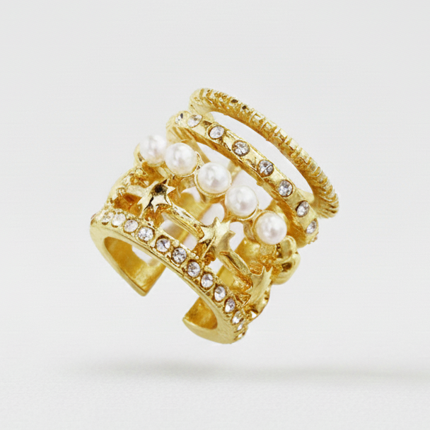 Exquisite Multi Layer Clip On