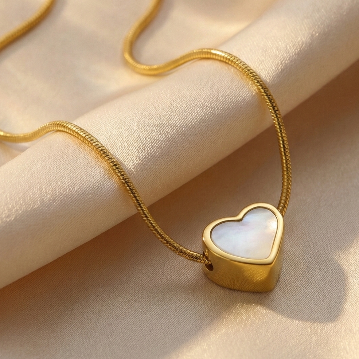 Ivory Heart Pendant
