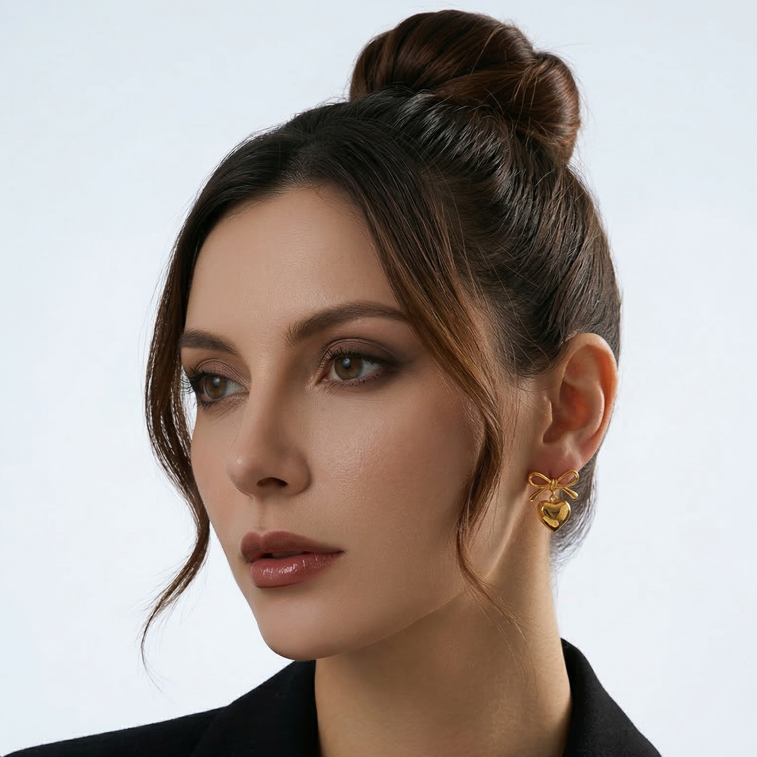 Heartbow Earrings