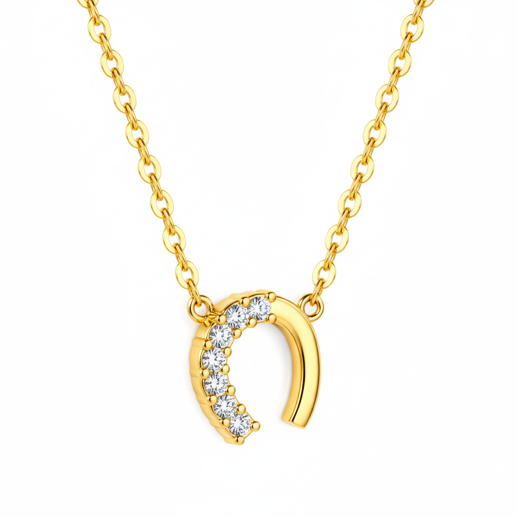 Fortune Horseshoe Necklace