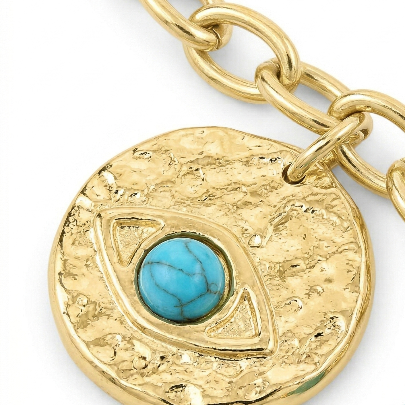 Evil Eye Chip Bracelet