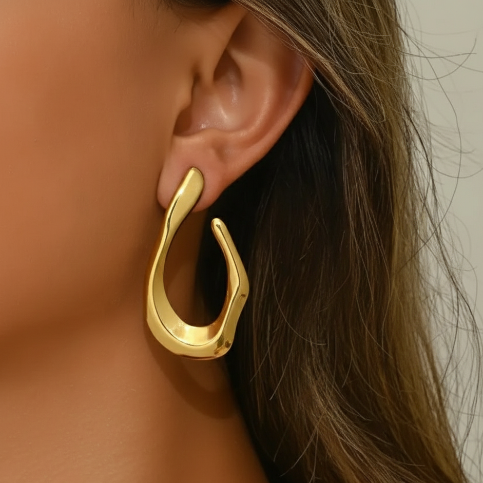 Wave Loop Hoops