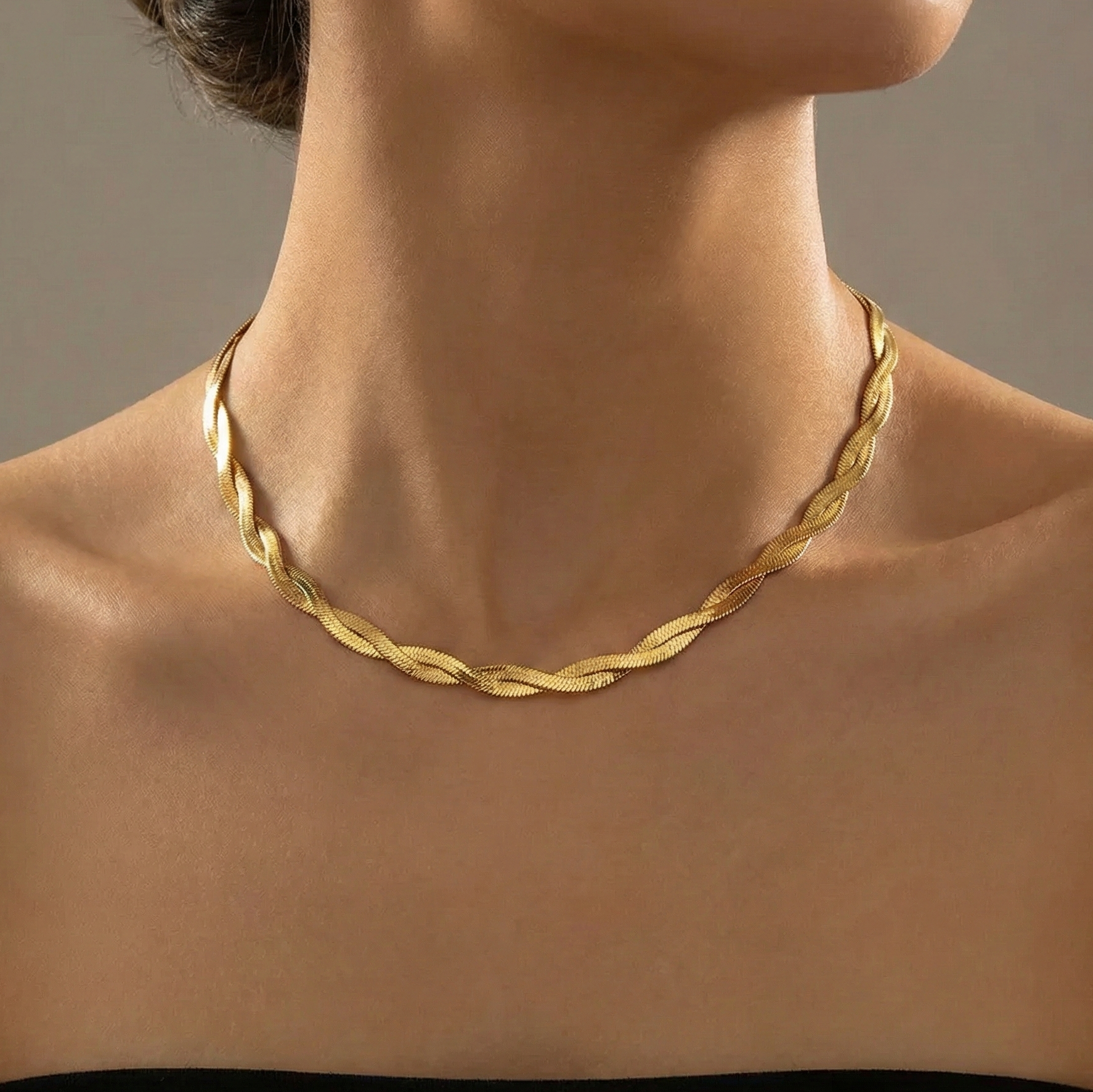 Twisted Snakechain Necklace