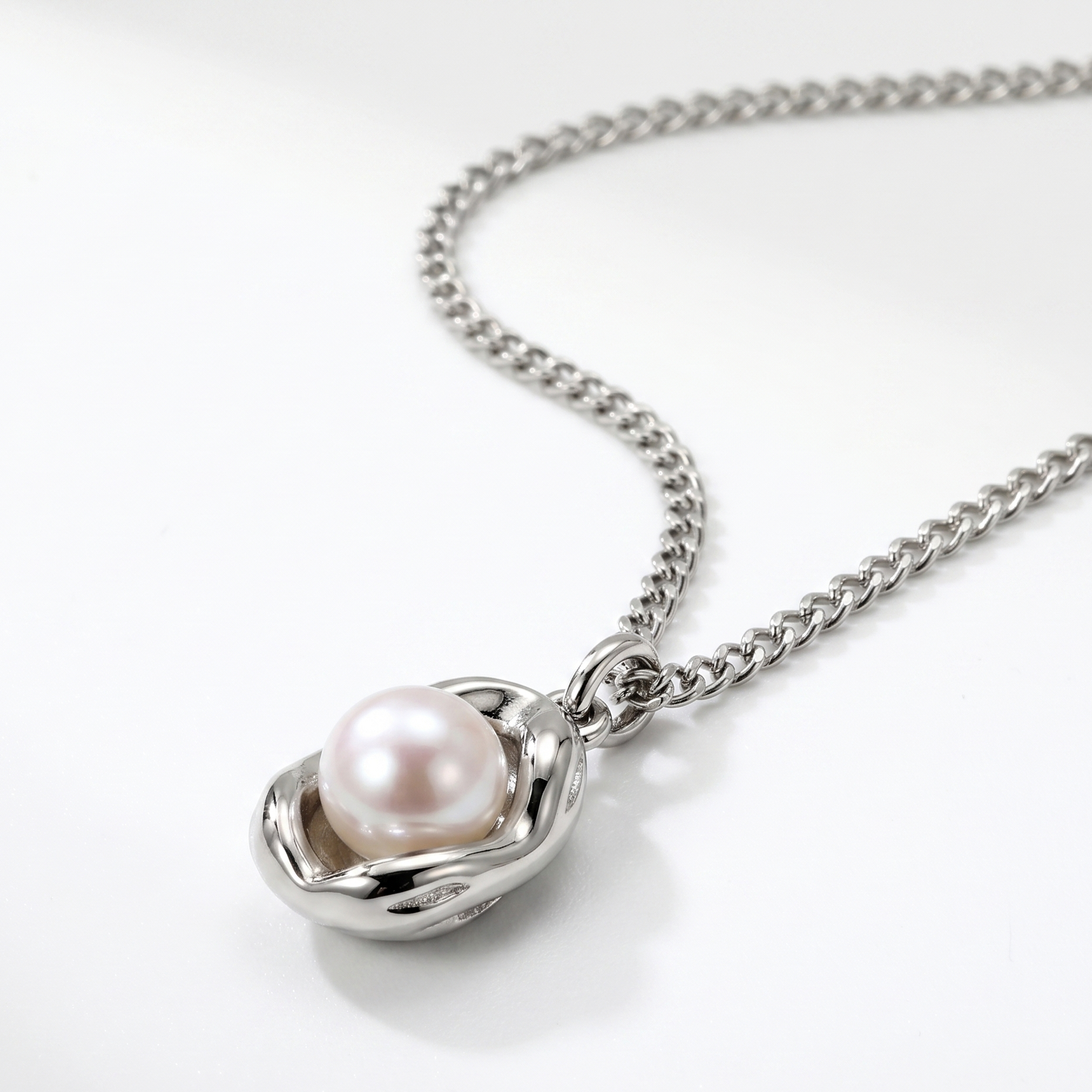 Silver Nest Pendant