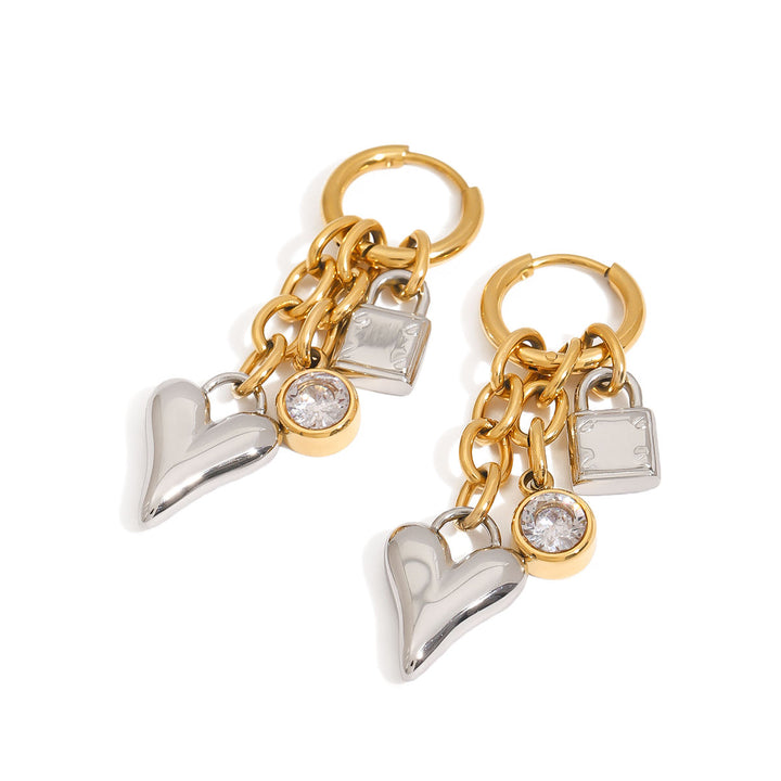 Unlock My Heart Earrings